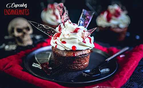 Cupcakes ensanglantés d'Halloween