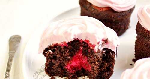 Cupcakes rose chocolat ~ et concours !!