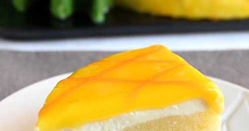 Entremets ananas noix de coco