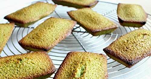 Financiers au thé matcha