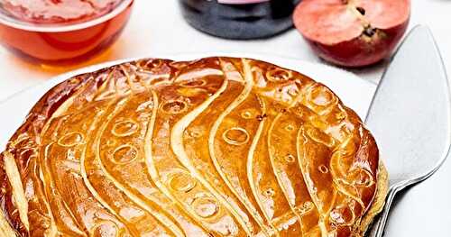 Galette des rois pommes et cidre Ecusson de Christophe Felder