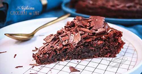 Gâteau au chocolat au lait aux blancs d'oeufs