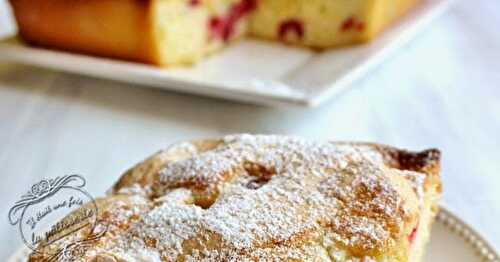 Gâteau léger aux framboises