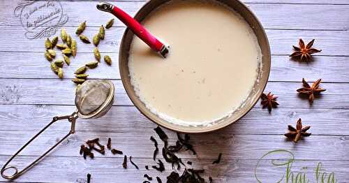 Le chaï tea latte maison, comme au Starbucks