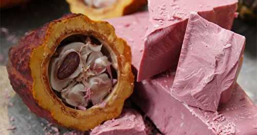 Le chocolat Rubis : un nouveau chocolat rose !