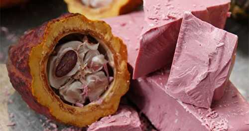 Le chocolat Rubis : un nouveau chocolat rose !
