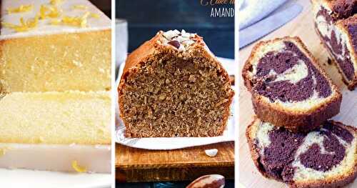 Les 18 meilleures recettes de cakes