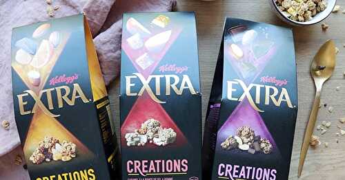 Les nouvelles céréales Kellogg's Extra Créations !