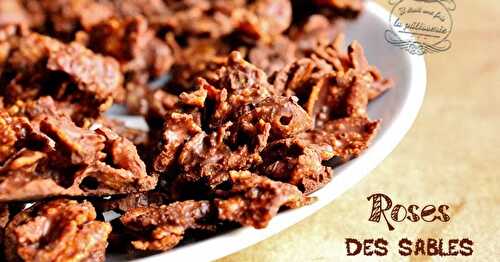 Les roses des sables en chocolat