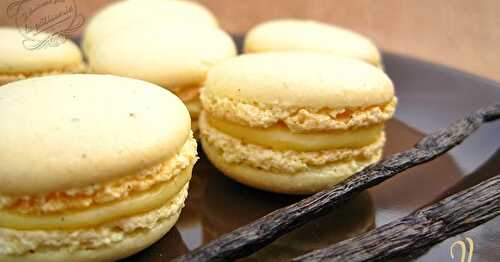 Macarons à la vanille