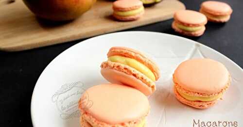 Macarons mangue passion