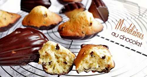 Madeleines au chocolat