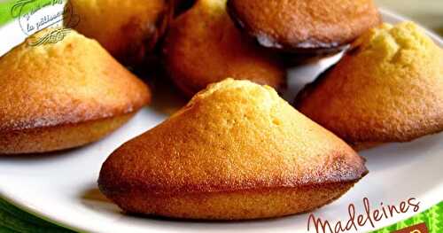 Madeleines au citron et la boutique en couleur