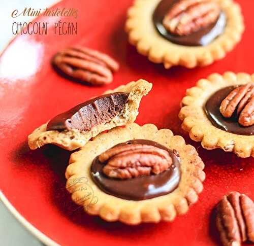 Mini tartelettes chocolat pécan