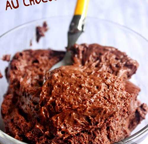 Mousse au chocolat en pâte à bombe