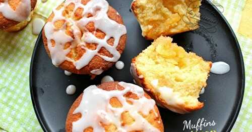 Muffins au citron coeur fondant