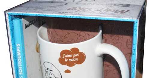 Mug cakes Schtroumf, Maya l'Abeille et Snoopy