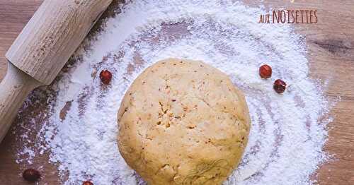 Pâte sucrée aux noisettes