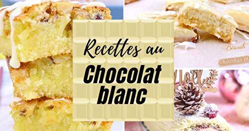 Que faire avec du chocolat blanc ?