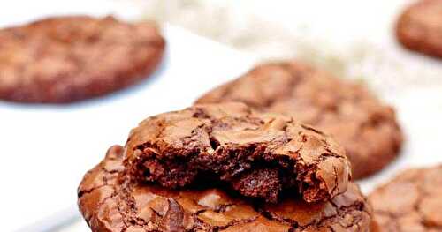 Recette des cookies brownies