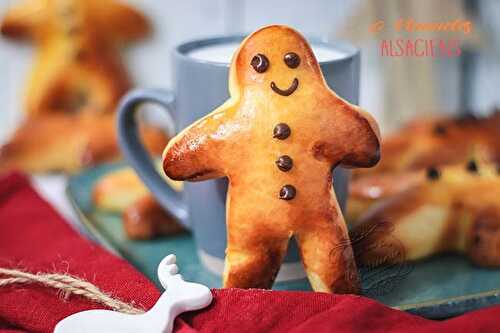 Recette des manneles (brioche bonhomme de la Saint Nicolas)