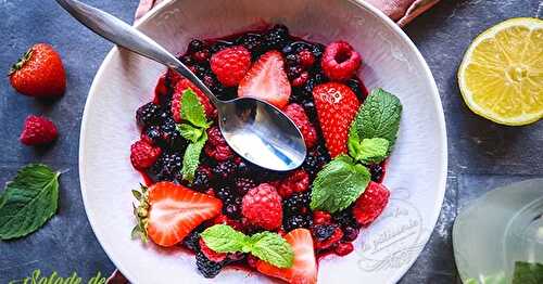 Salade de fruits rouges