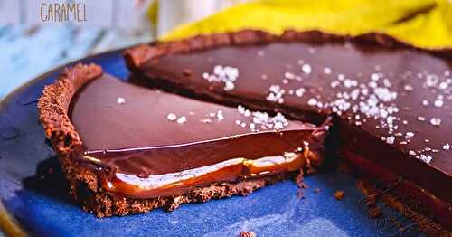 Tarte chocolat caramel (spéciale confinement !)