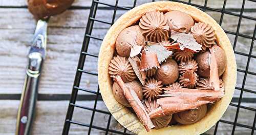 Tartelettes confiture de lait et chocolat