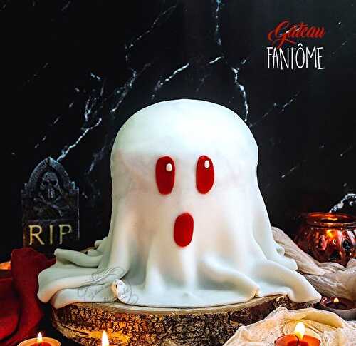Gâteau fantôme d'Halloween