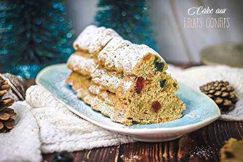 Cake aux fruits confits de Noël