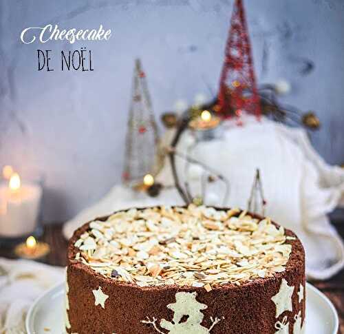 Cheesecake magique de Noël vanille chocolat