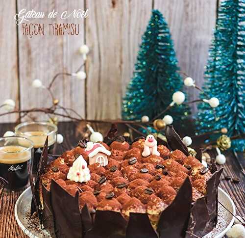 Gâteau de Noël façon tiramisu