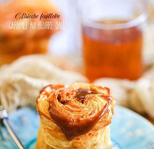 Brioches feuilletées au caramel