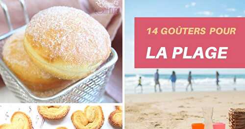 14 recettes de goûters pour la plage