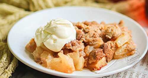 La recette du crumble aux pommes dont vous ne pourrez plus vous passer