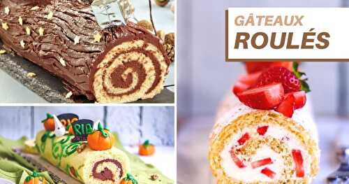 8 recettes de gâteaux roulés pour tous les goûts