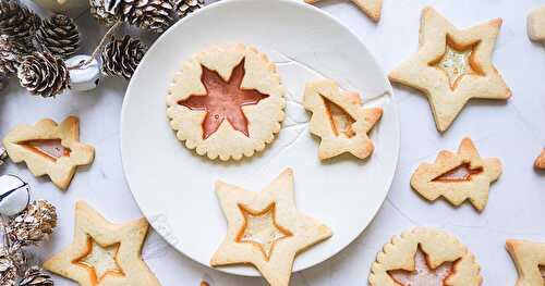 Recette des biscuits vitraux de Noël