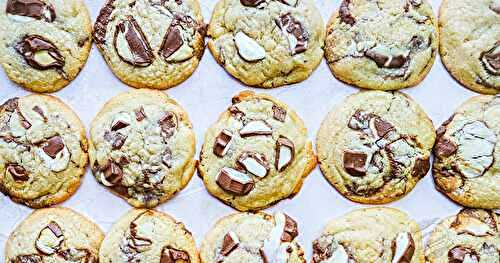 Cookies aux Kinder Maxi - Recette facile et rapide pour le goûter