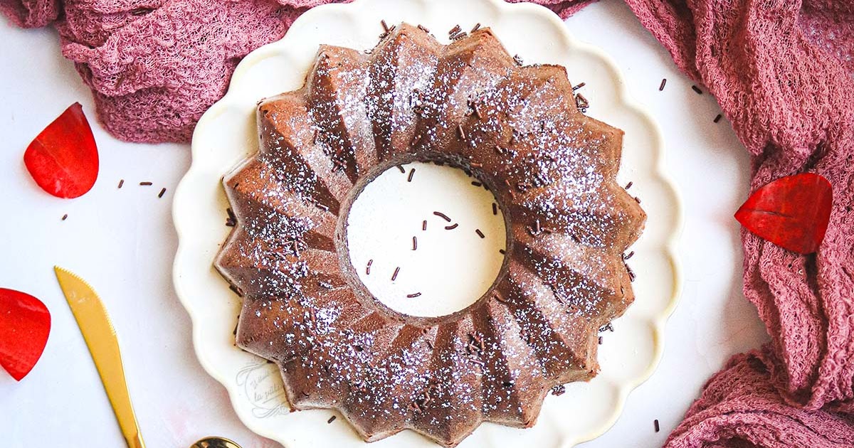 Gâteau chocolat mascarpone de Cyril Lignac pour la Saint Valentin