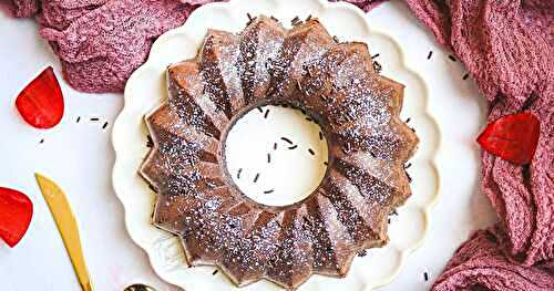 Gâteau chocolat mascarpone de Cyril Lignac pour la Saint Valentin