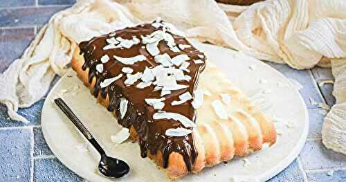 Gâteau chocolat noix de coco facile et rapide pour le goûter