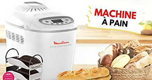 Test de la machine à pain Home Bread Baguette de Moulinex