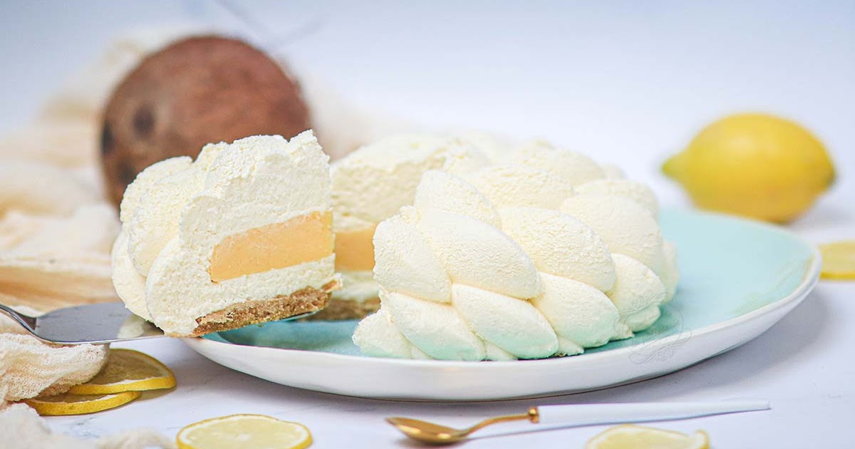 Recette d'entremets citron coco pour une fête des mères en douceur