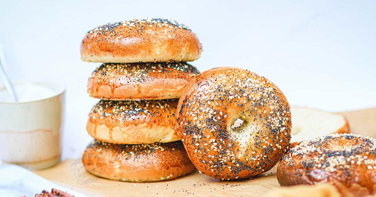 Recette des pains pour bagels maison - Comme en Amérique !