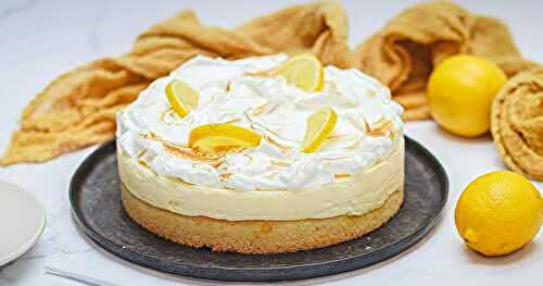 Gâteau nuage au citron meringué - Une recette légère et gourmande !