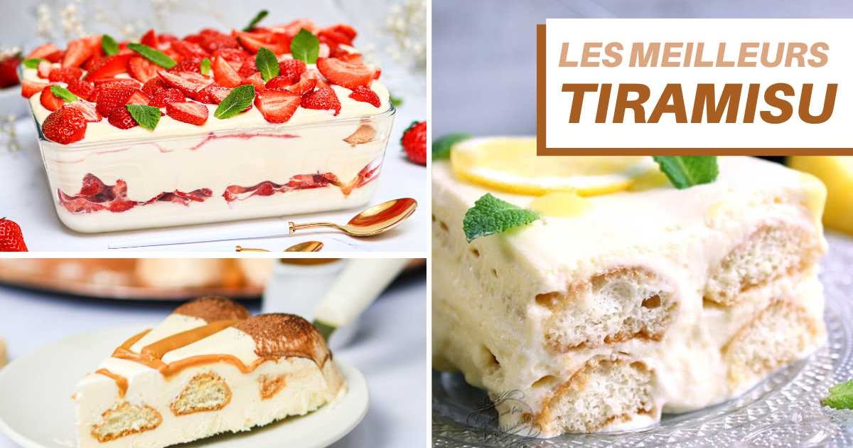 Les 10 meilleures recettes de tiramisu !