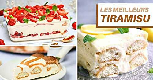 Les 10 meilleures recettes de tiramisu !