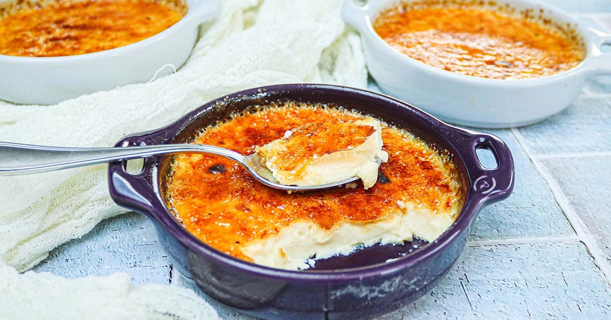 Crème brûlée inratable - La véritable recette !