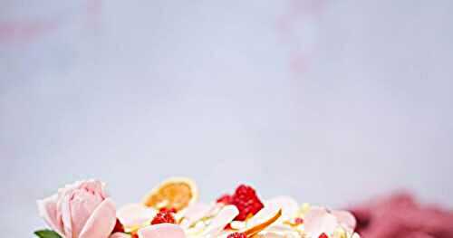 Recette de layer cake rose framboise ultra romantique