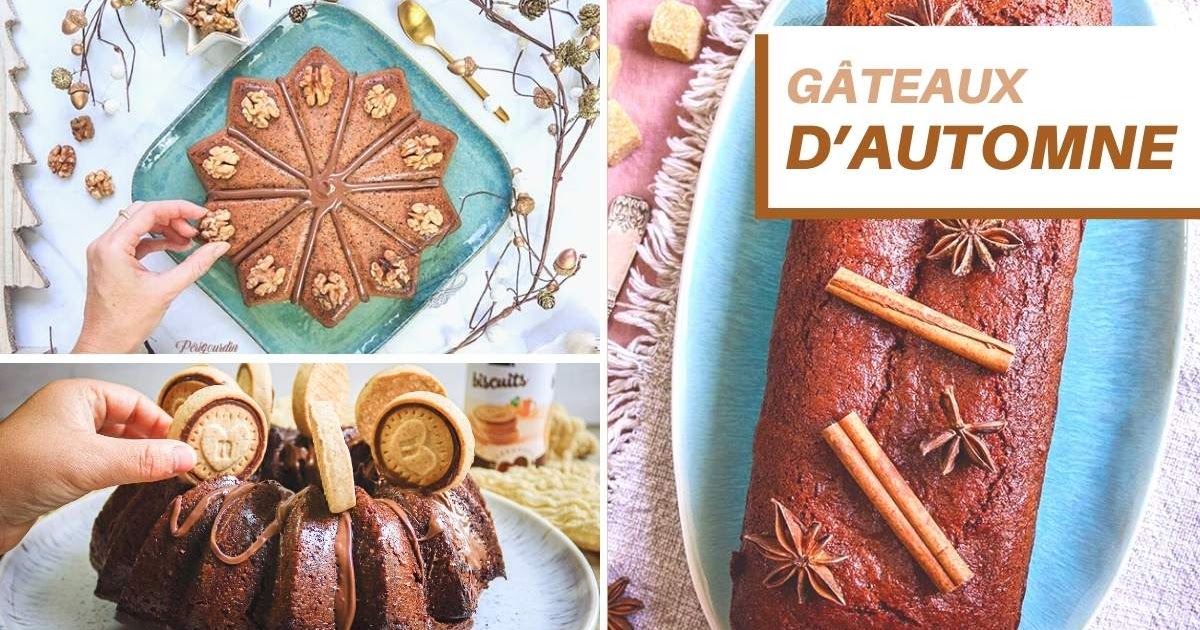 14 recettes de gâteaux d'automne